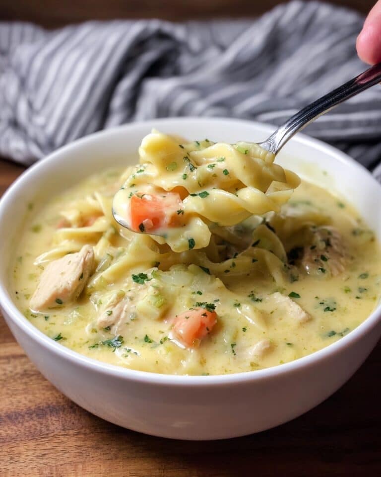 Creamy Chicken and Noodles Recipe