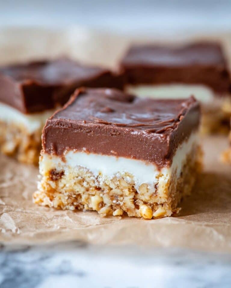 Heavenly Coconut-Walnut Graham Cracker Bars with Chocolate Topping Recipe