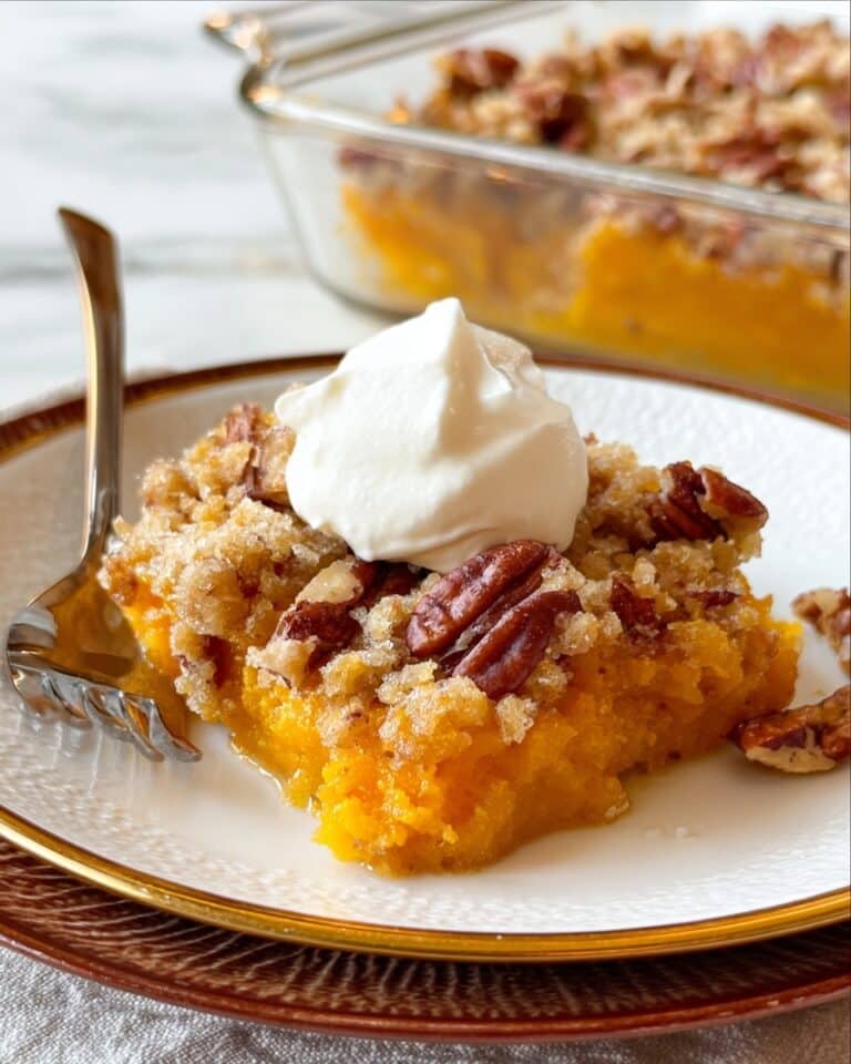 Sweet Potato Bake with Pecan Topping Recipe