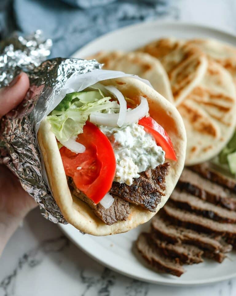 Baked Gyro Meatloaf Recipe