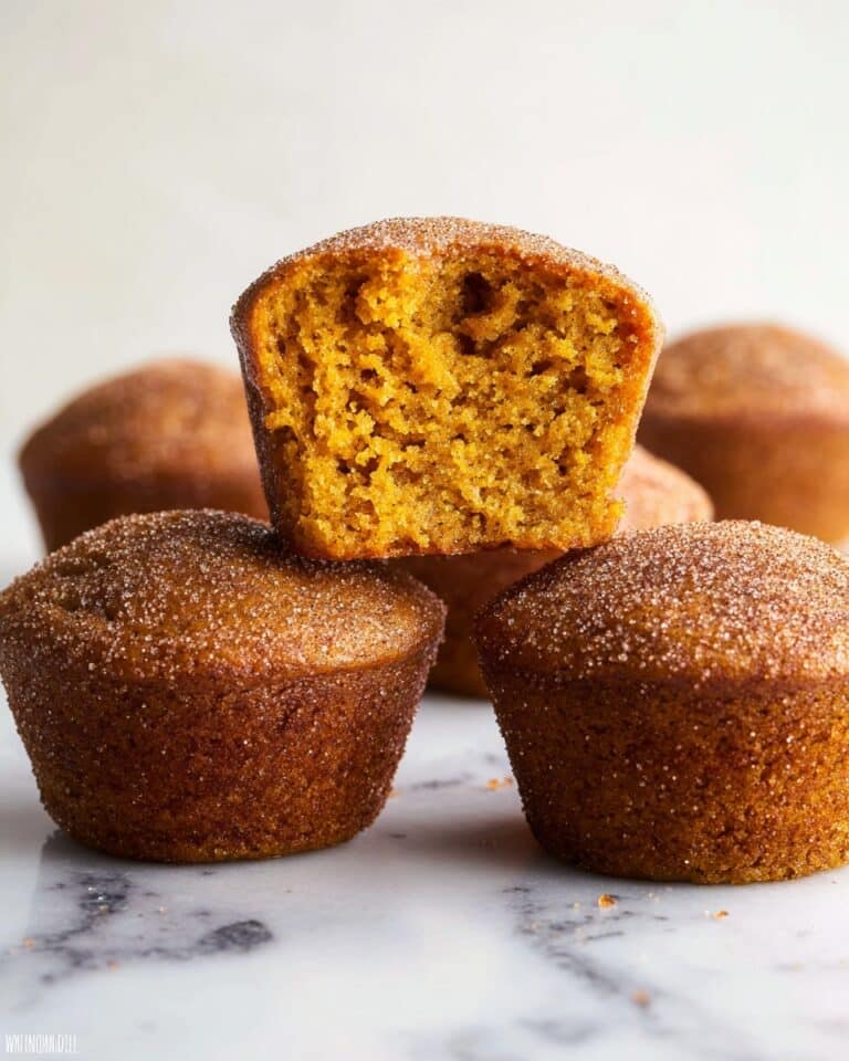 Pumpkin Muffins with Cinnamon Sugar Topping Recipe