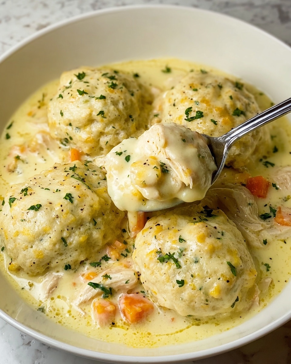 Cheddar Bay Chicken and Dumplings Recipe - Recipe Image