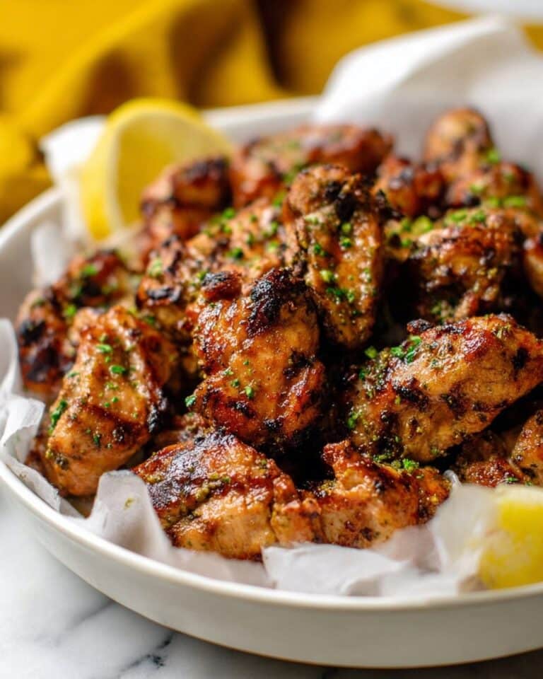 Air Fryer Lemon Chicken Bites (Keto, Paleo, Whole30) Recipe