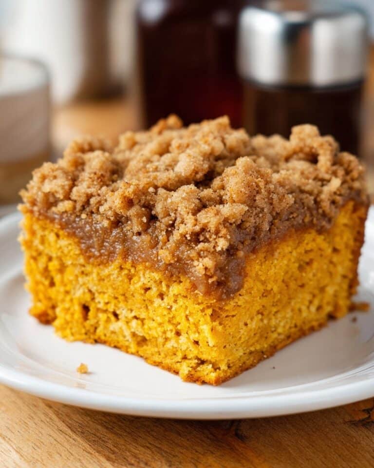 Pumpkin Spice Crumb Cake Recipe