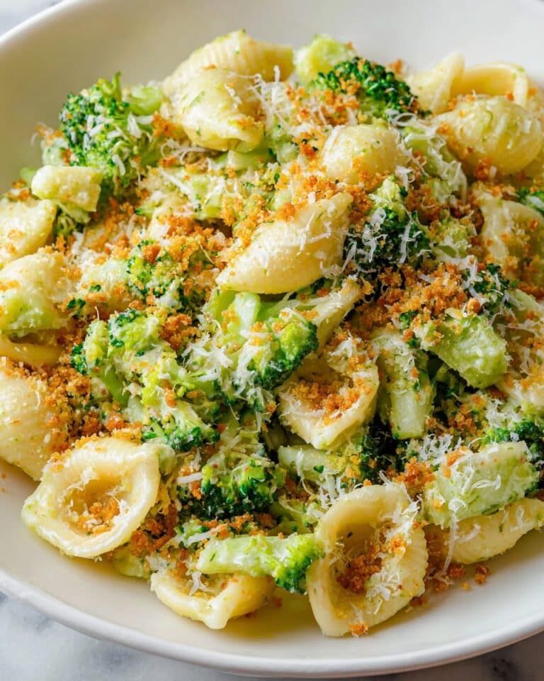 Broccoli Pasta with Parmesan and Pangrattato Recipe