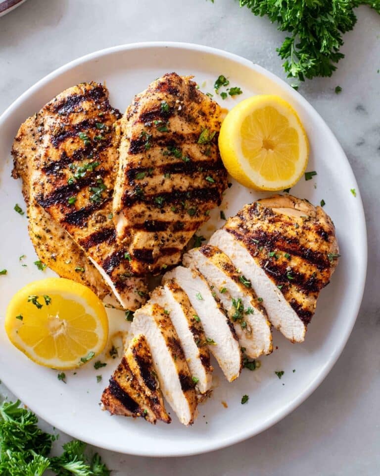 Grilled Lemon Herb Chicken Breast Recipe
