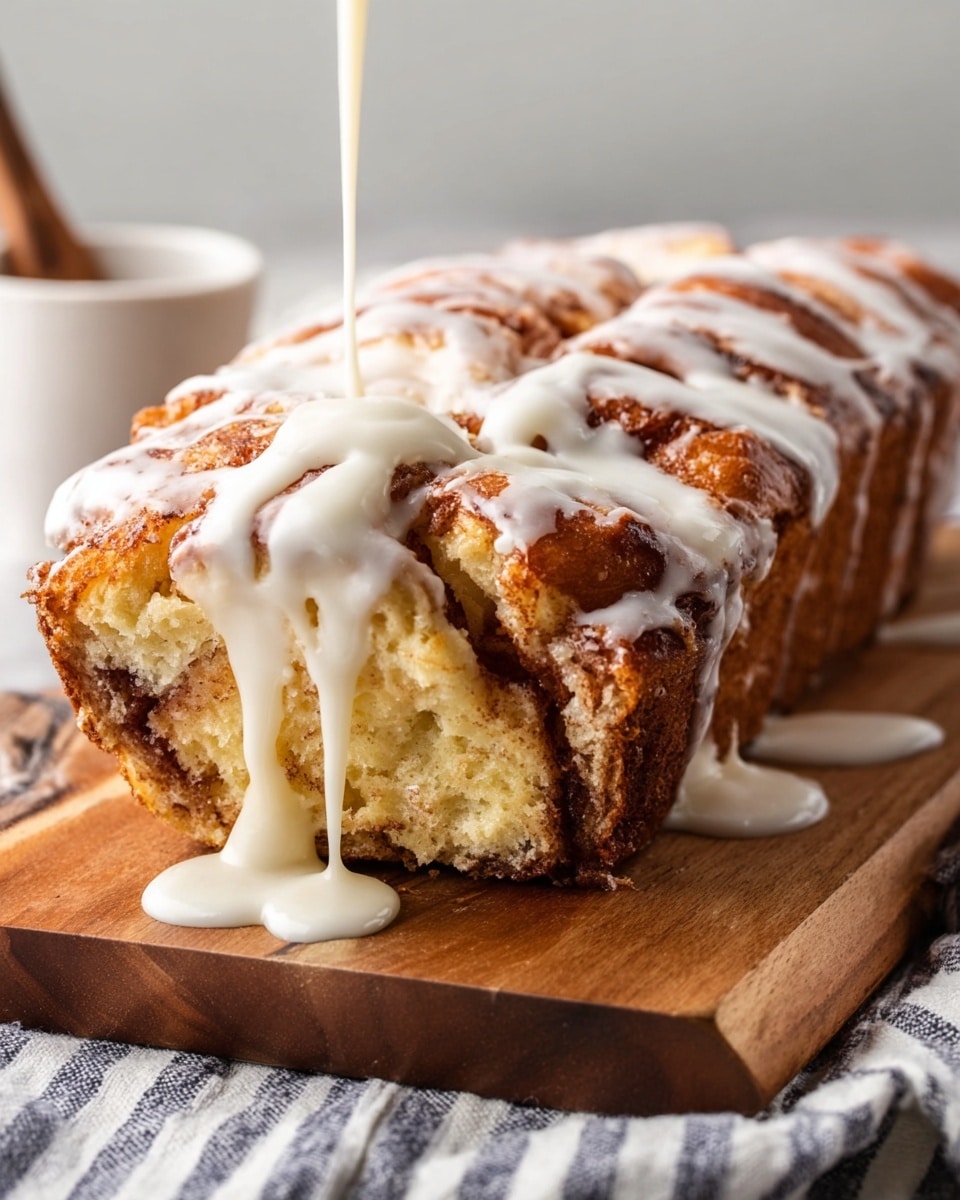 Dollywood Cinnamon Pull-Apart Bread with Glaze Recipe - Recipe Image