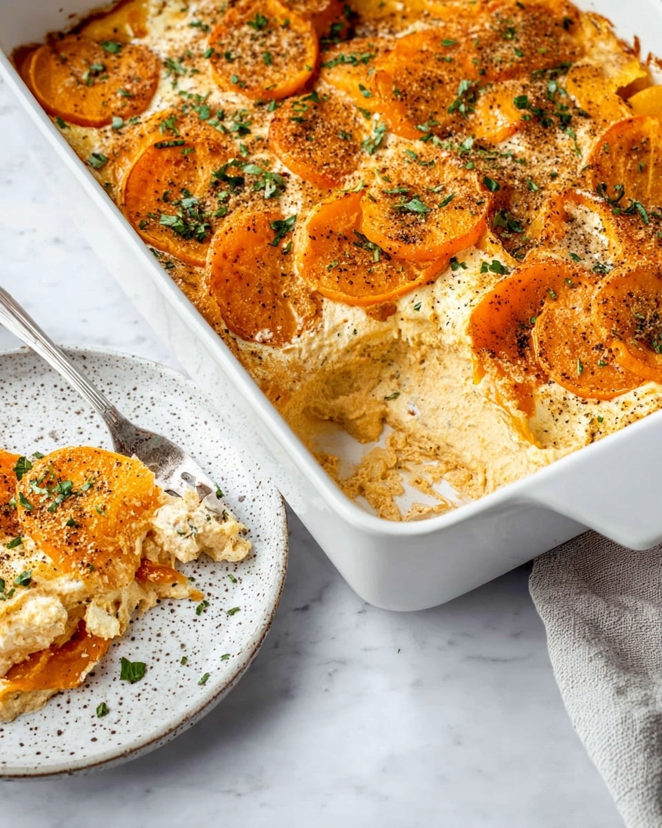 Healthy Vegan Cauliflower Casserole Recipe - Recipe Image