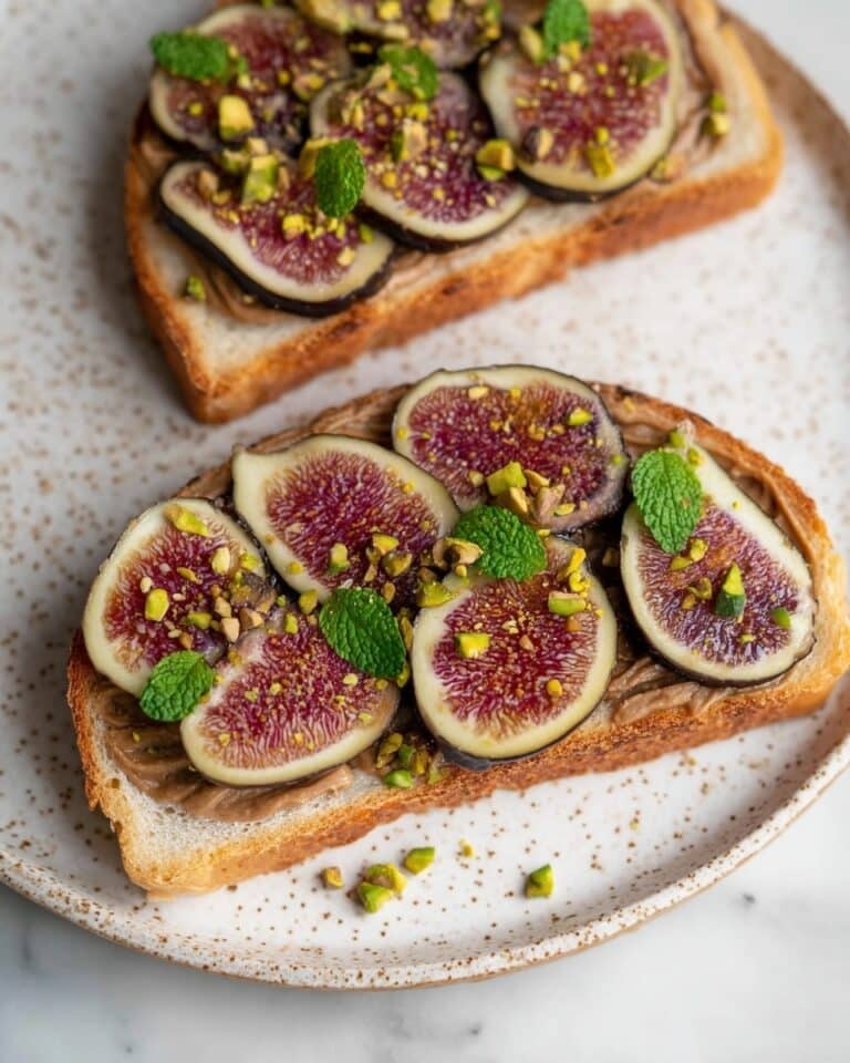 Vegan Cinnamon Butter with Breakfast Fig Toast Recipe