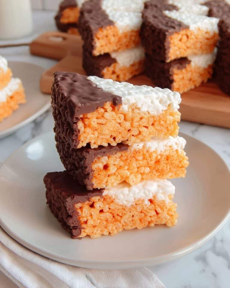 Candy Corn Rice Krispies Treats Recipe