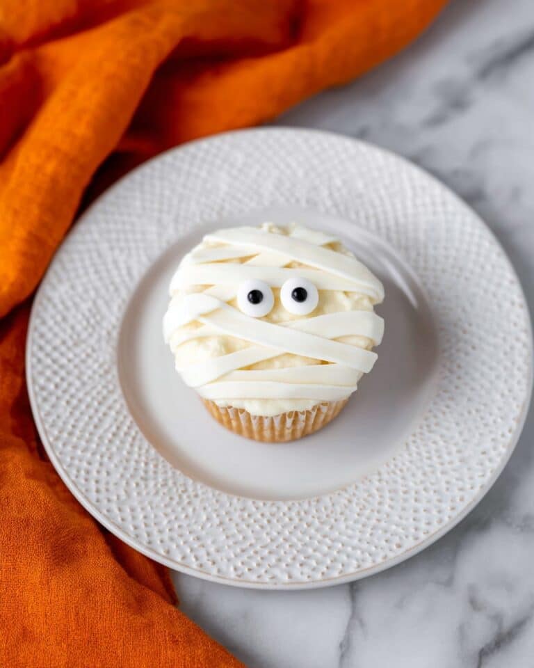 Halloween Mummy Cupcakes Recipe