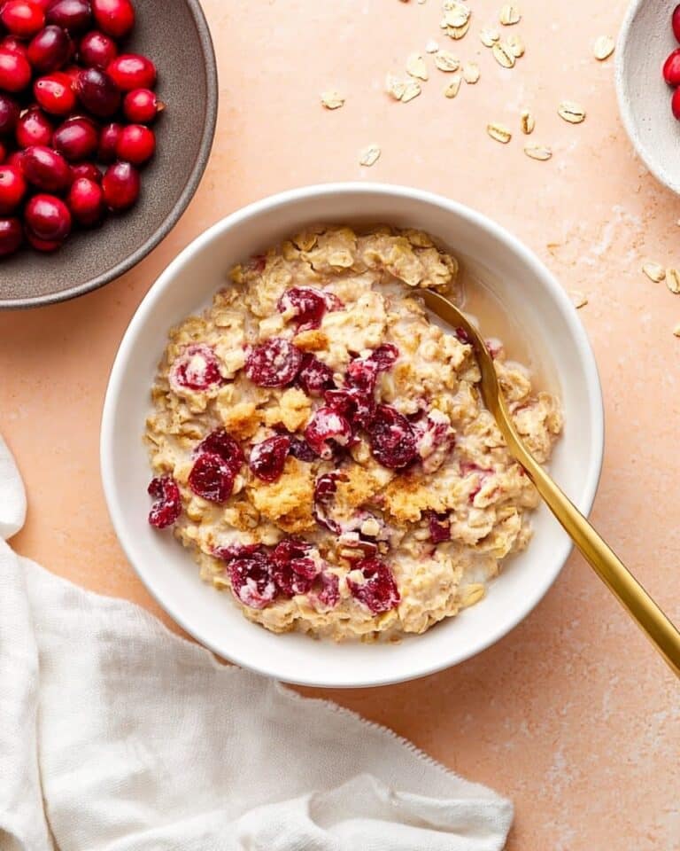 Apple Cranberry Baked Oatmeal Recipe