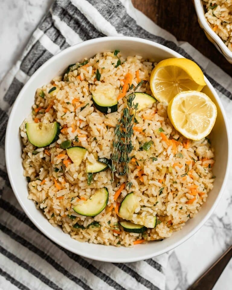 Easy Vegetable Rice Pilaf Recipe