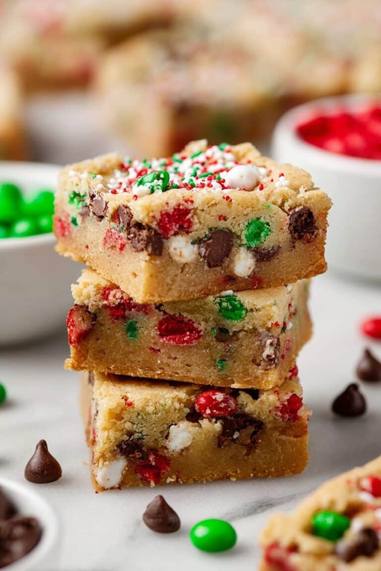 Christmas Cookie Bars Recipe