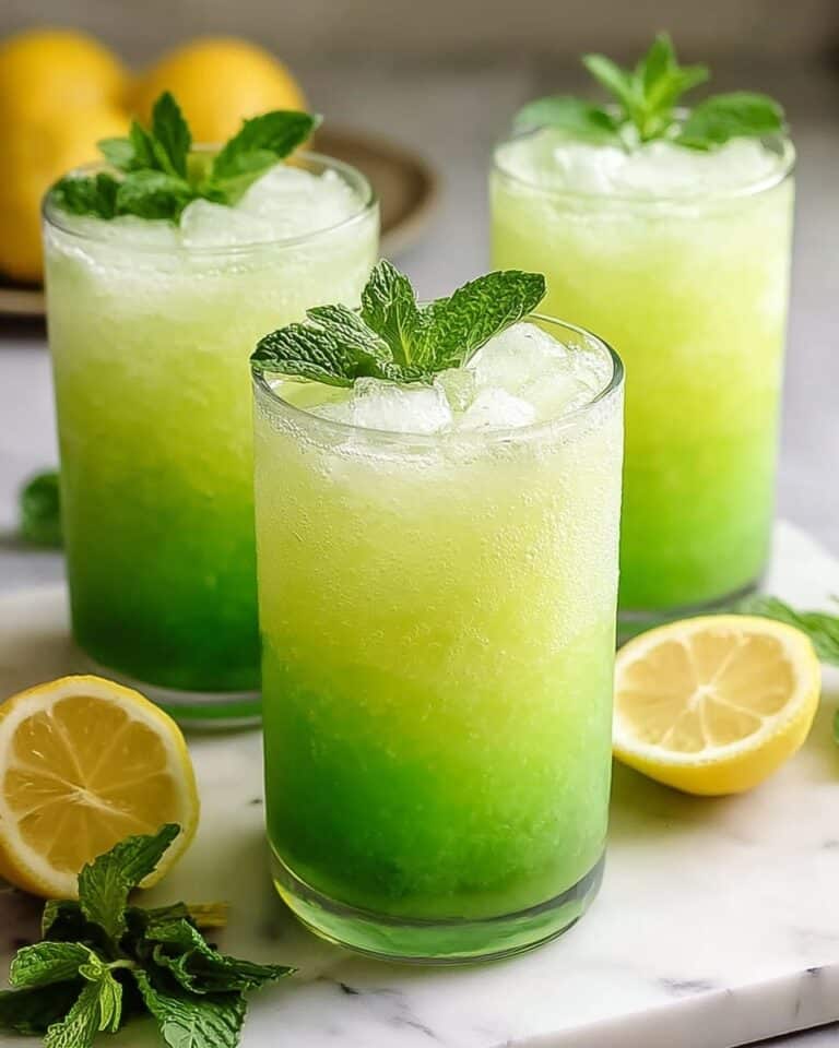 Minty Lemonade Fizz Recipe