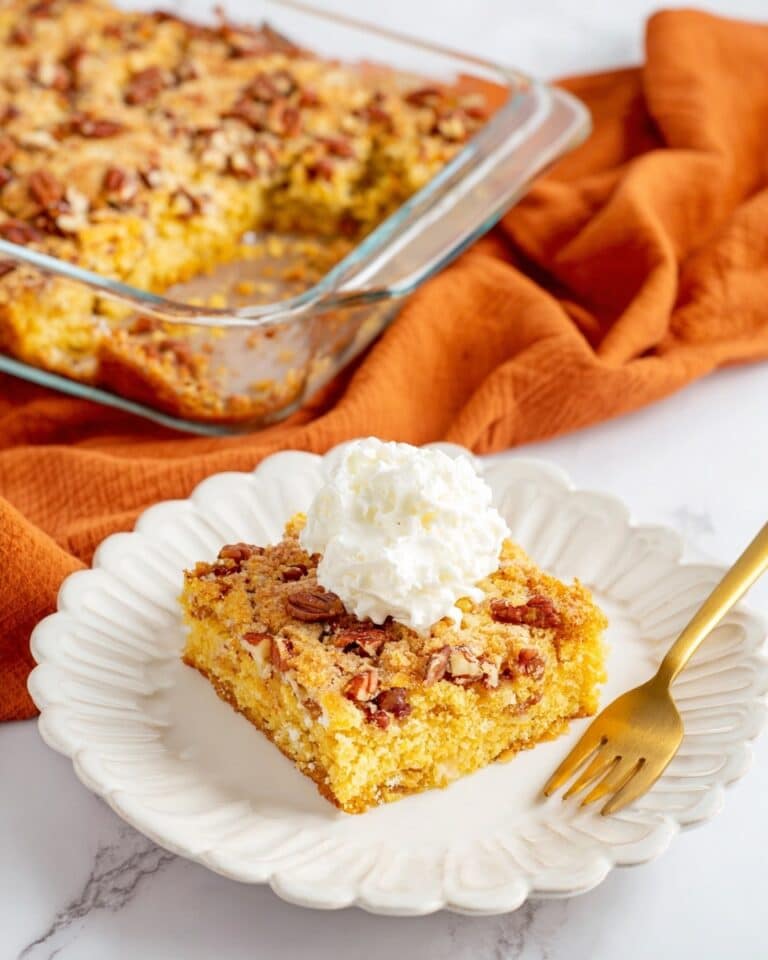Magical Pumpkin Pecan Dump Cake Recipe