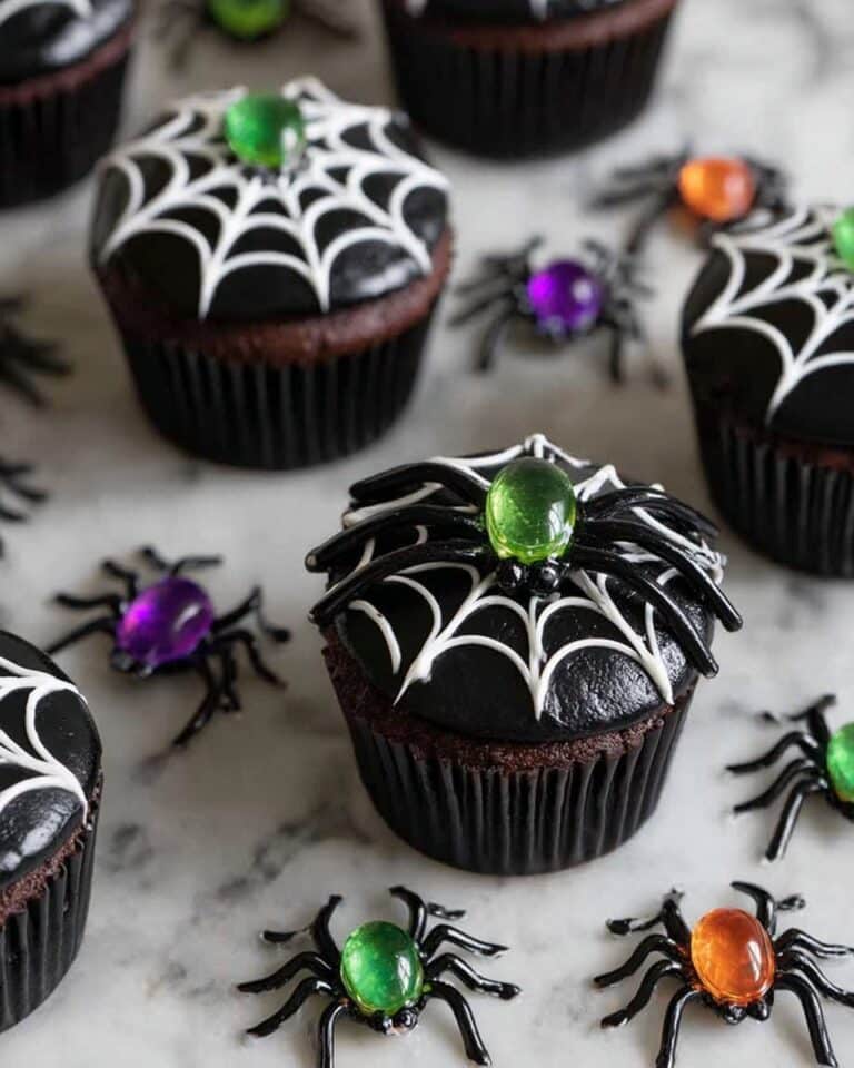 Halloween Spider Cupcakes Recipe