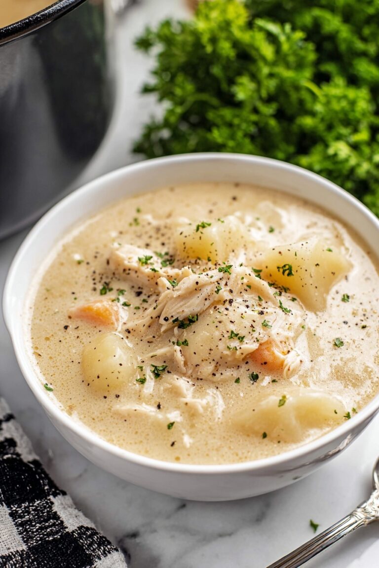 Southern Style Chicken and Dumplings Recipe