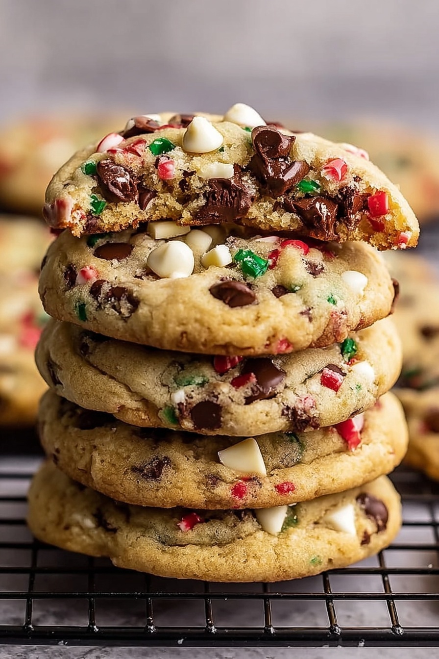 Winter Wonderland Chocolate Chip Cookies Recipe - Serving Suggestion