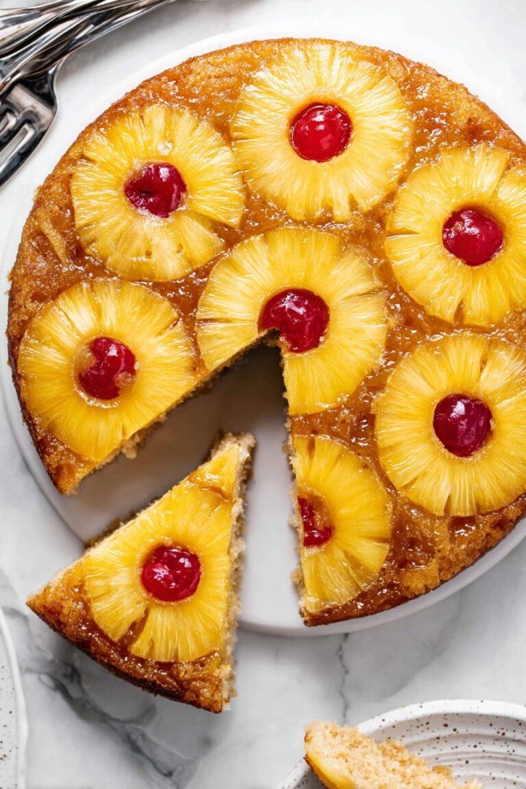 Vegan Pineapple Upside Down Cake Recipe