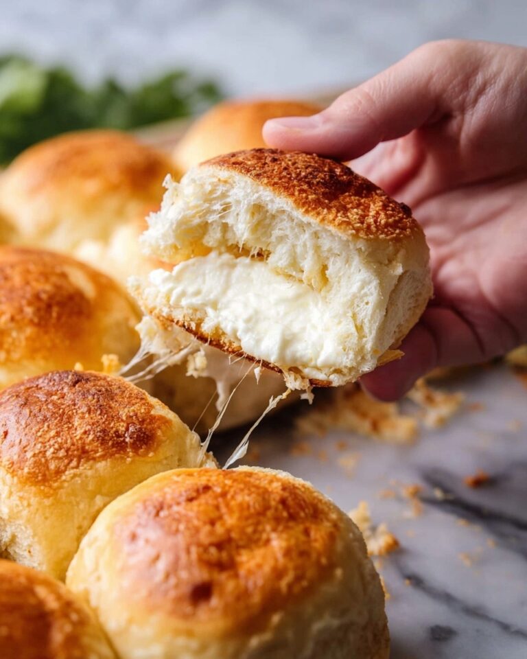Cheesy Garlic Butter Pull Apart Rolls Recipe