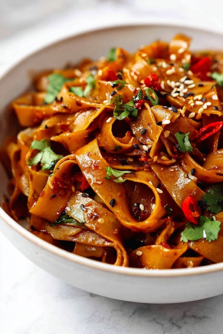 Spicy Chili Garlic Noodles Recipe