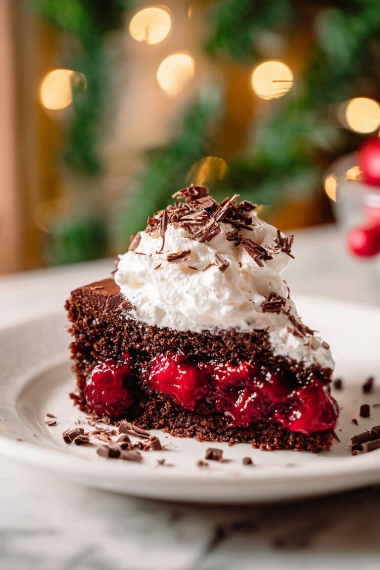Chocolate Cherry Black Forest Pie Recipe