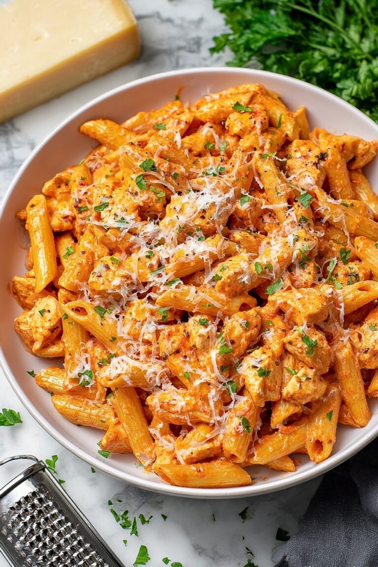 Chicken Parmesan Pasta Recipe