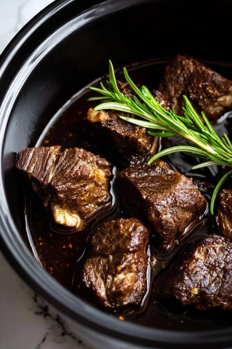 Slow Cooker Beef Short Ribs Recipe