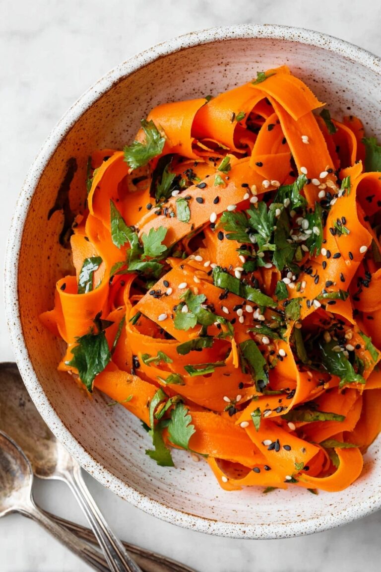 Raw Carrot Salad with Parsley and Balsamic-Vinegar Dressing Recipe