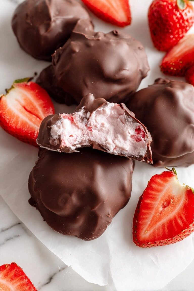 Chocolate Strawberry Yogurt Clusters Recipe