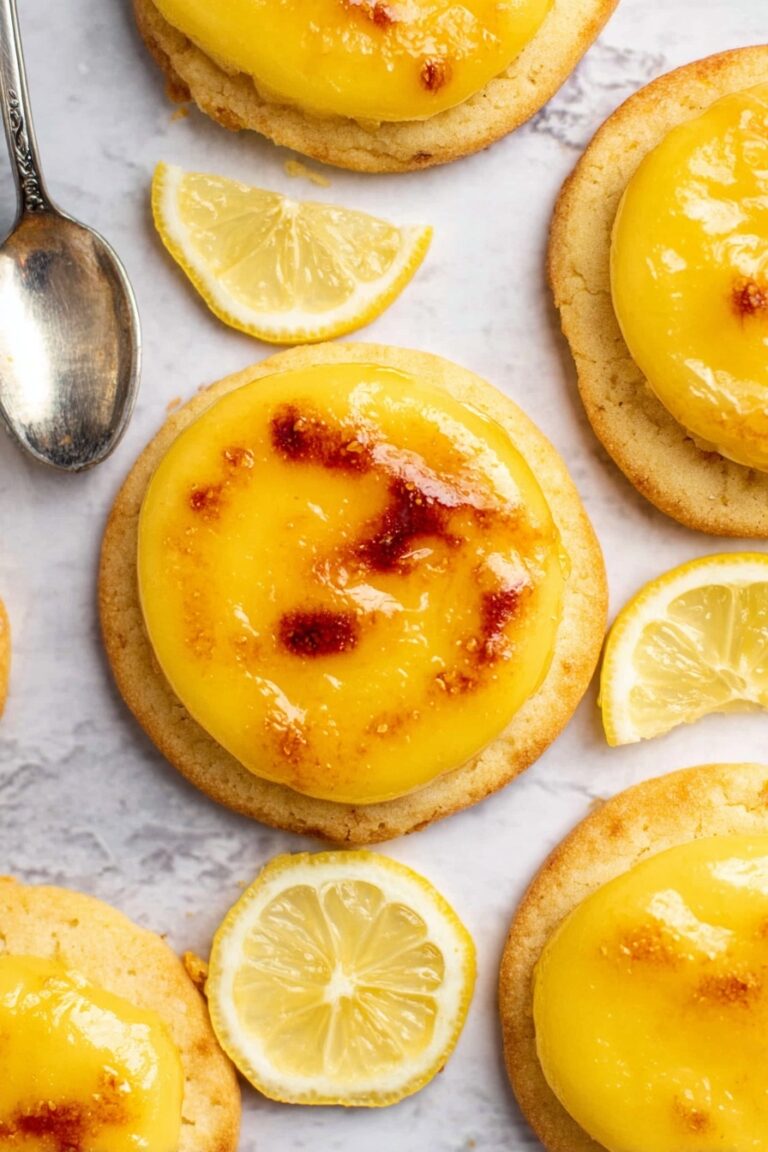 Lemon Crème Brûlée Cookies Recipe
