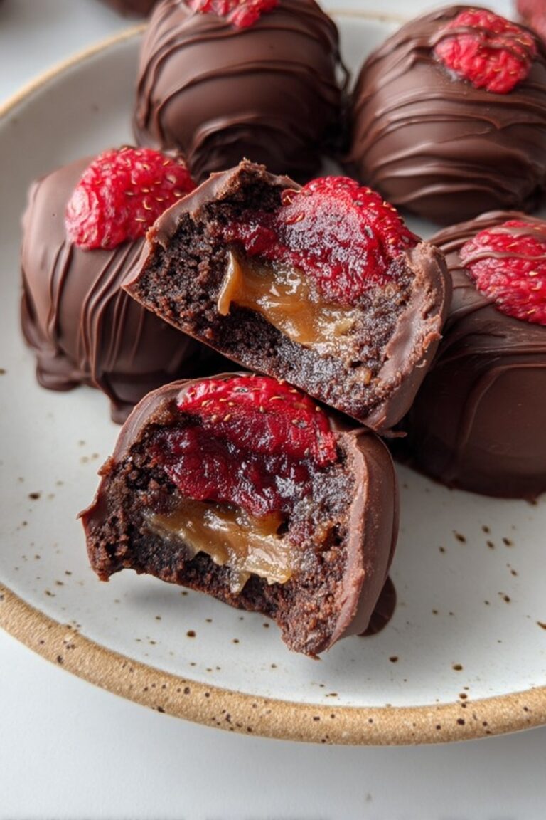 Raspberry Date Brownie Bites Recipe