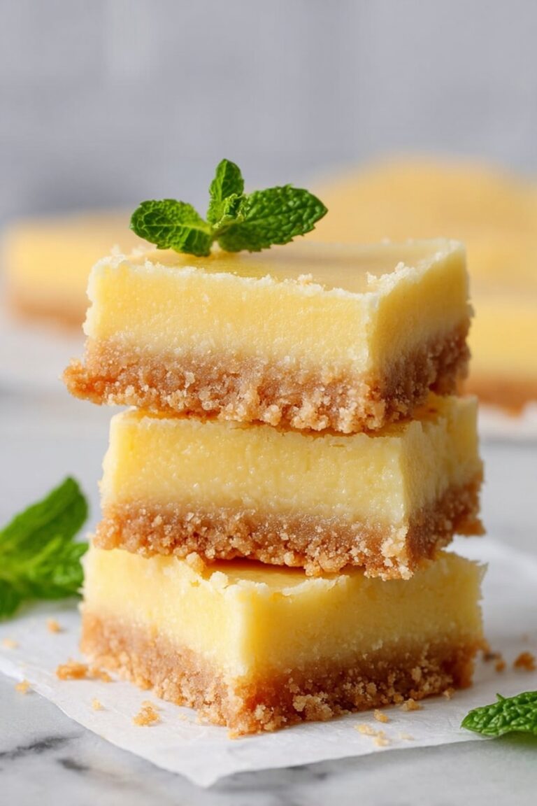 Creamy Lemon Squares Recipe