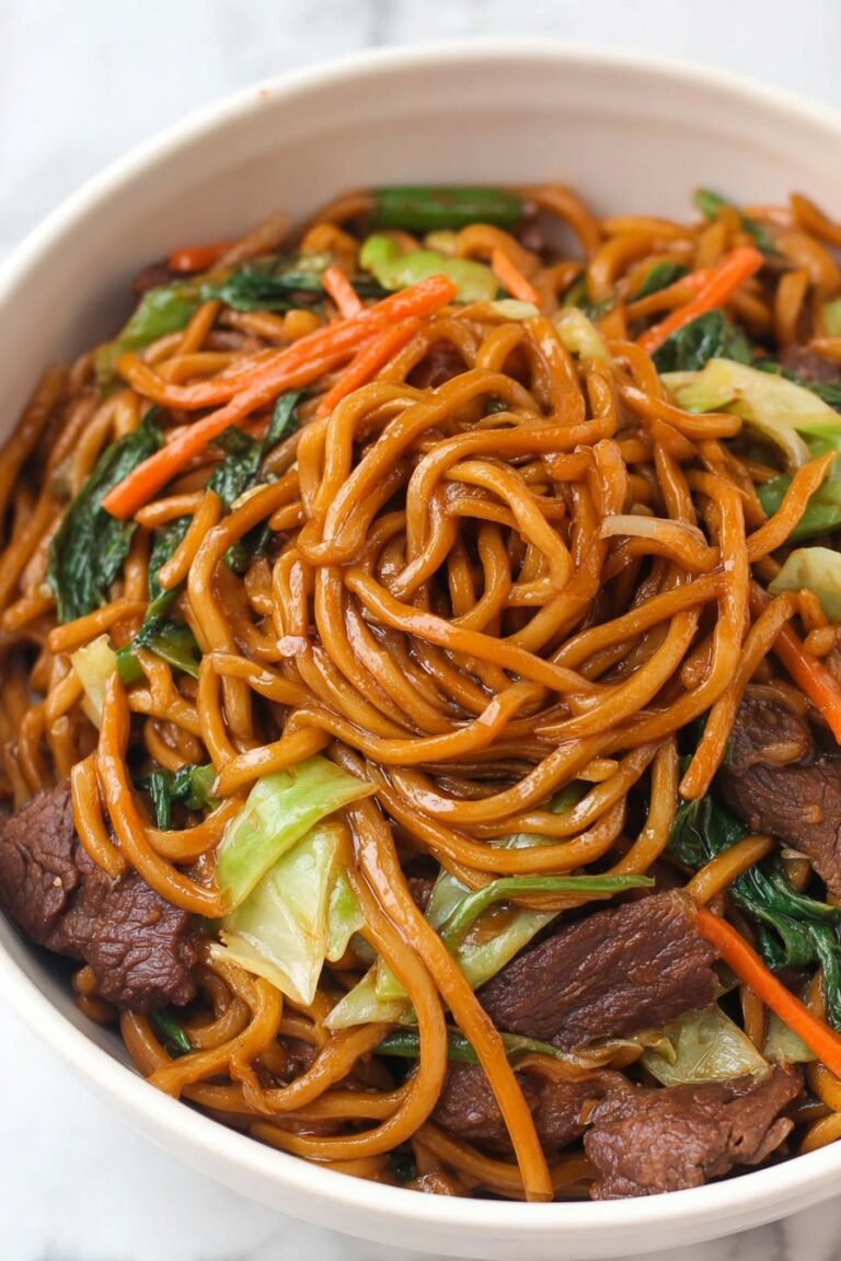 Easy Beef Lo Mein Recipe