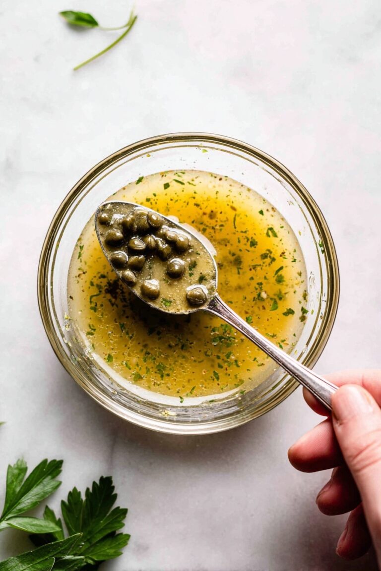 Easy Lemon Caper Sauce for Fish and Chicken Recipe