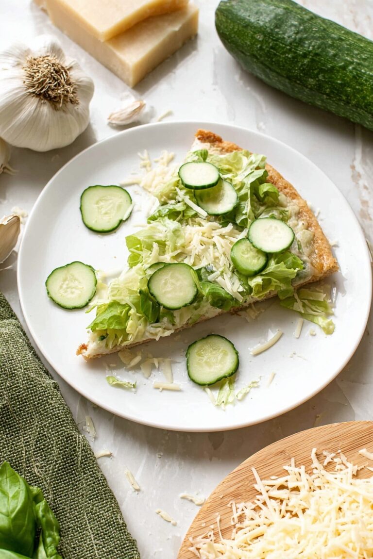 Chicken Caesar Salad Pizza with Crispy Crust Recipe