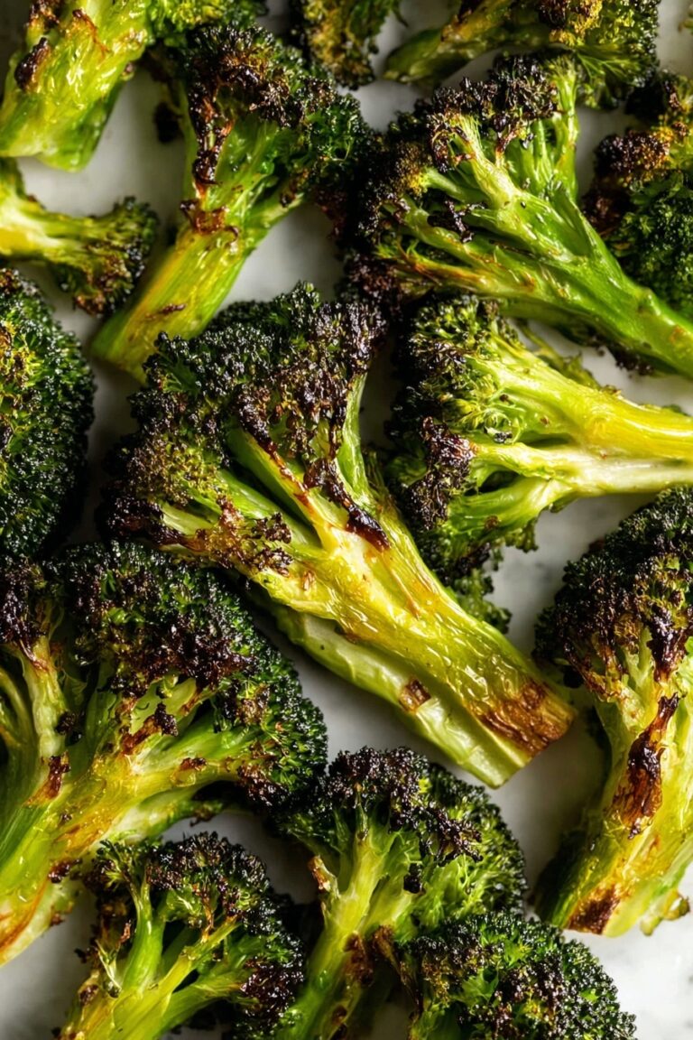 Oven Roasted Broccoli with Garlic and Paprika Recipe
