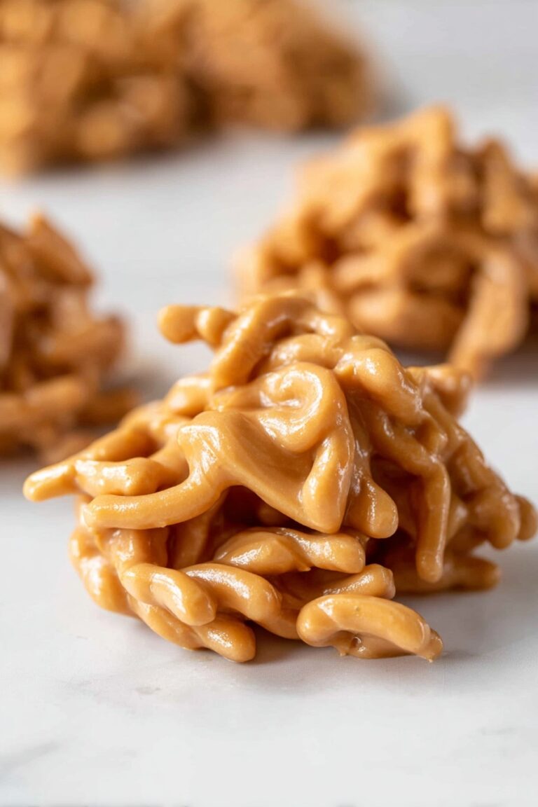No Bake Butterscotch Peanut Cookies Recipe