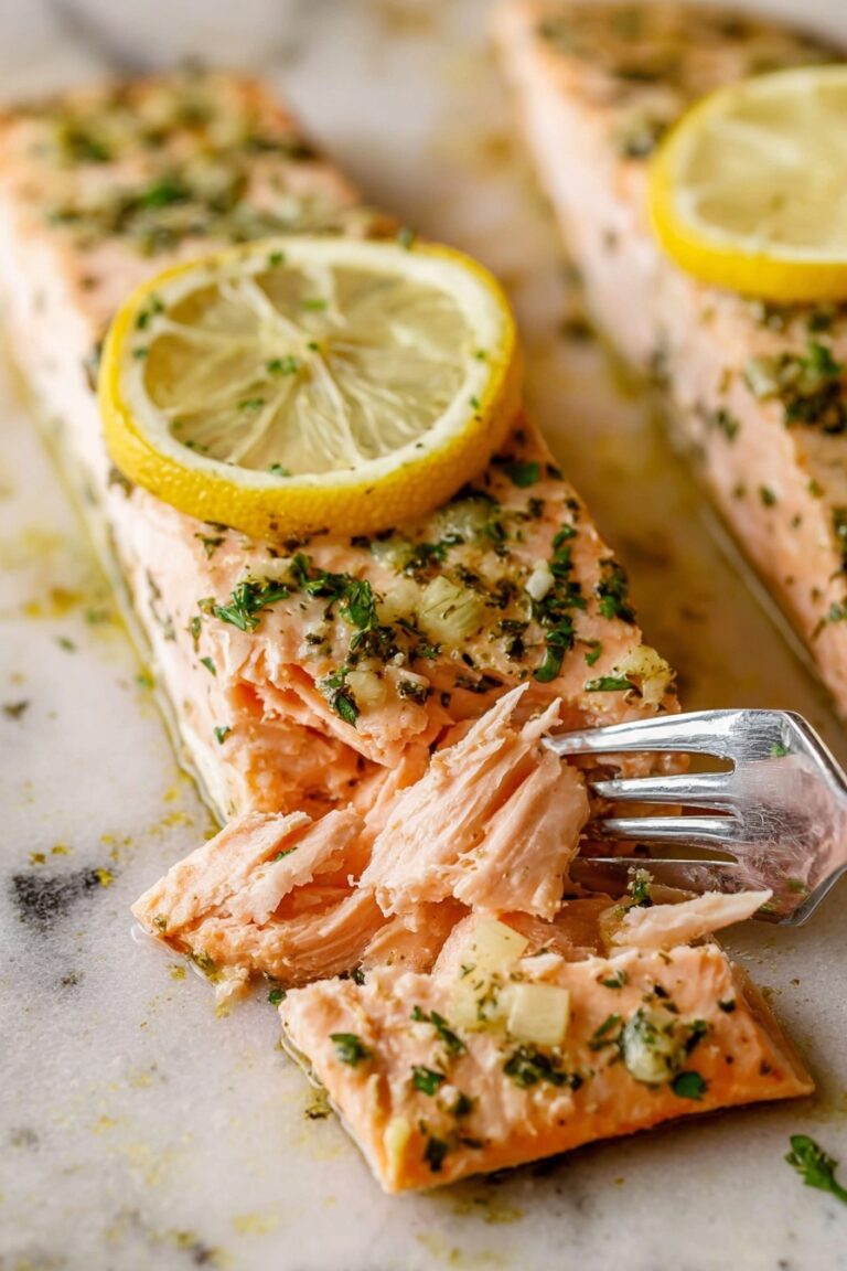 Perfect Baked Salmon with Lemon and Herbs Recipe