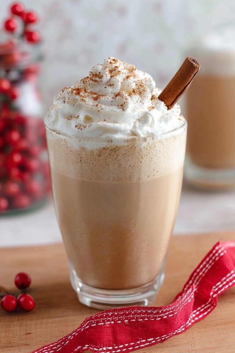 Eggnog White Russian Cocktail Recipe