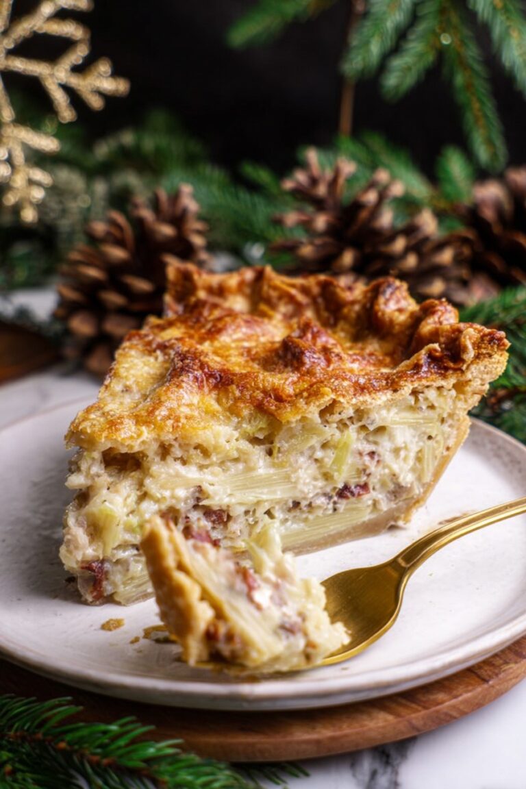 Cheesy Bacon Potato Pie Recipe