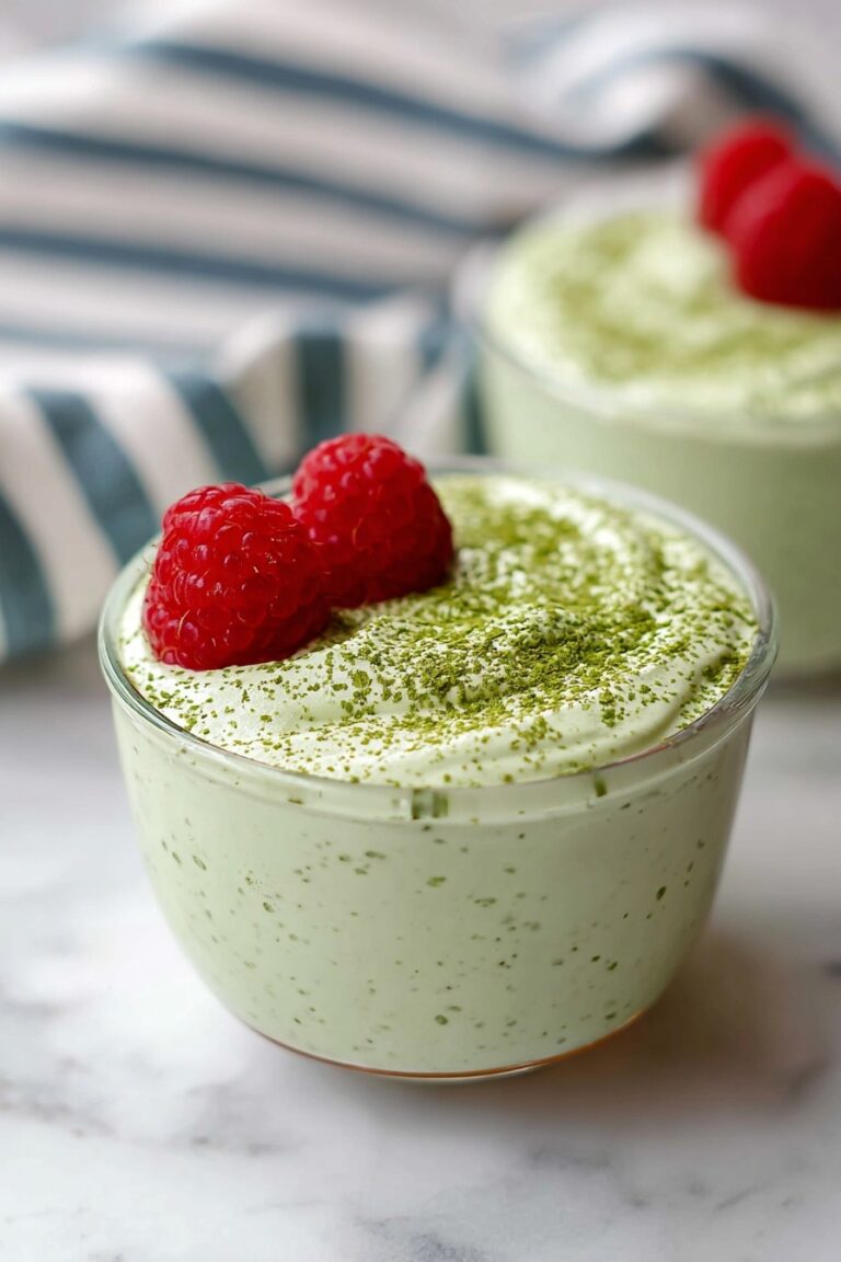 Matcha Chia Protein Pudding Recipe