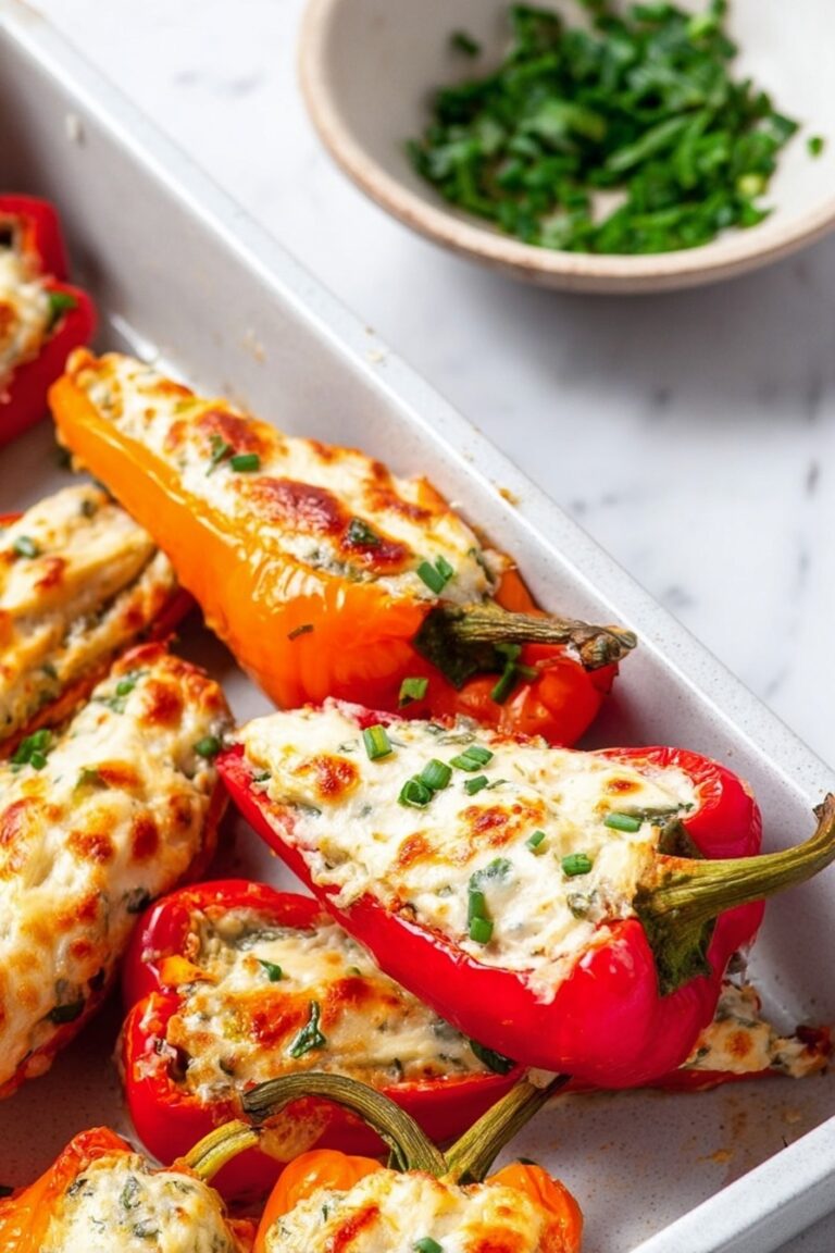 Cream Cheese Stuffed Mini Peppers Recipe