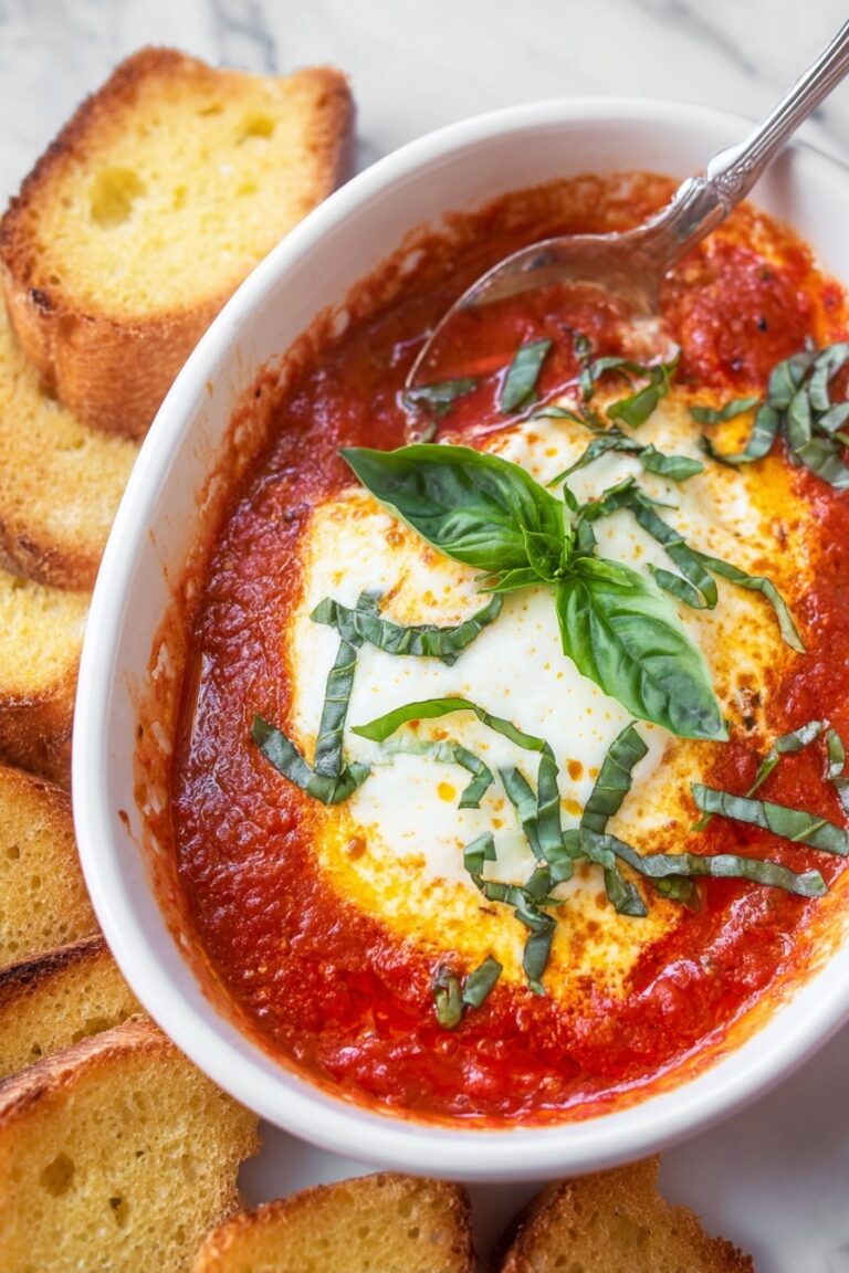 Baked Goat Cheese and Marinara Dip Recipe