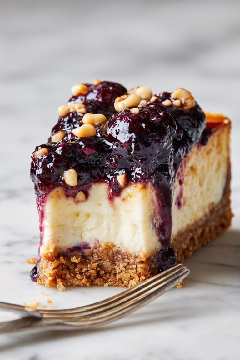 Cream Cheese Lemon Dessert with Blueberry Topping Recipe