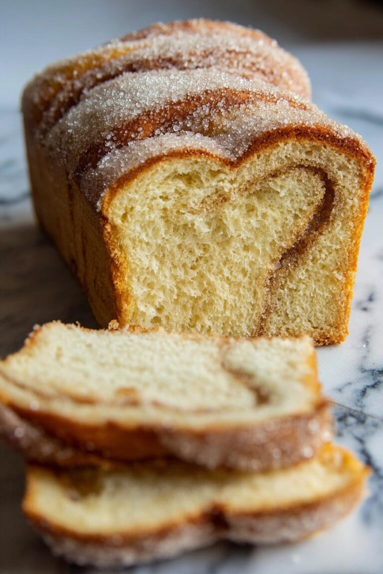 Cinnamon Sugar Donut Bread Recipe