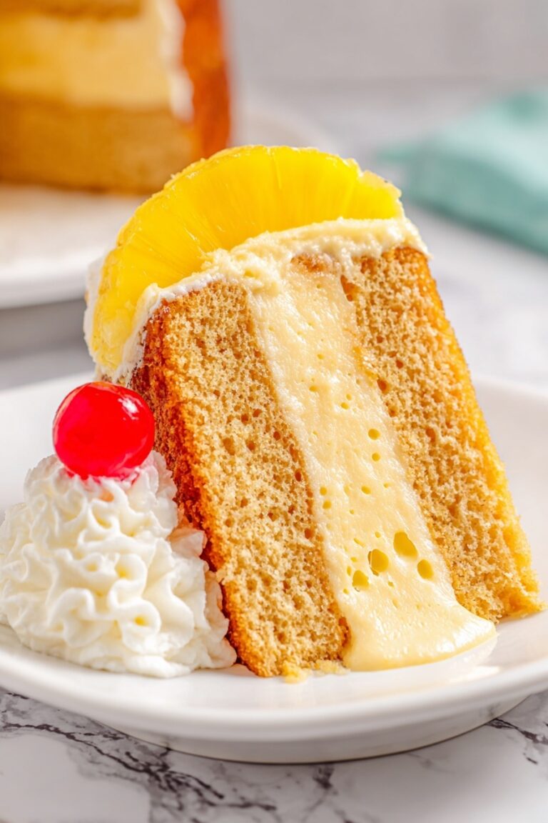 Pineapple Upside-Down Cheesecake Recipe