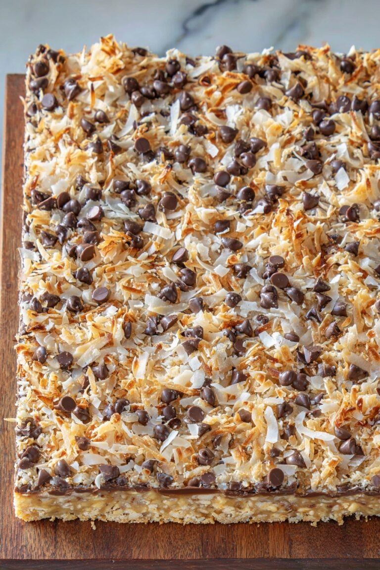 Delicious Coconut Chocolate Bars Recipe