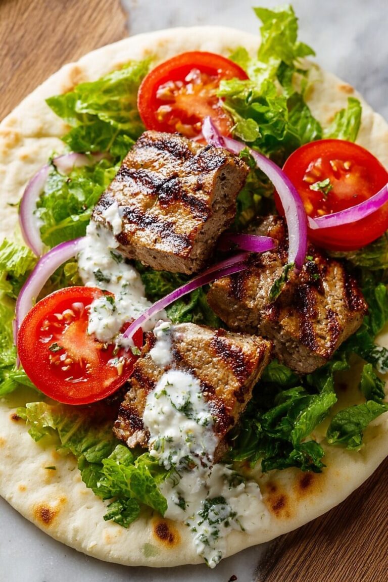 Greek Chicken Souvlaki Marinade and Grill Recipe